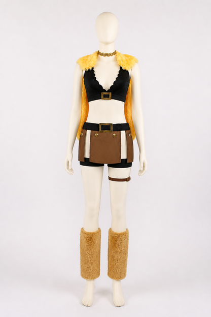 Nami Cosplay Costume with Cropped Top and Skirt