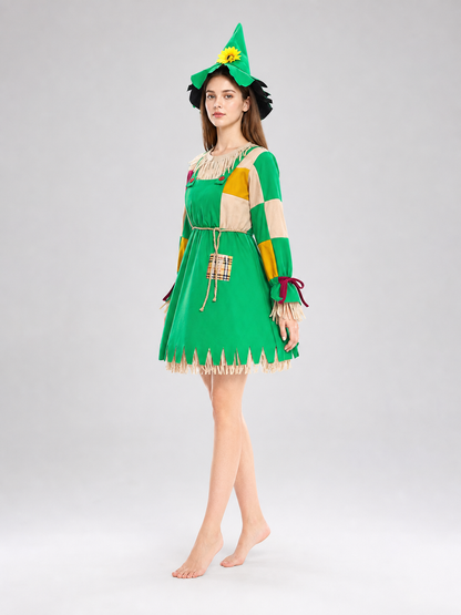 Halloween Costume: Dress with Apron and Hat
