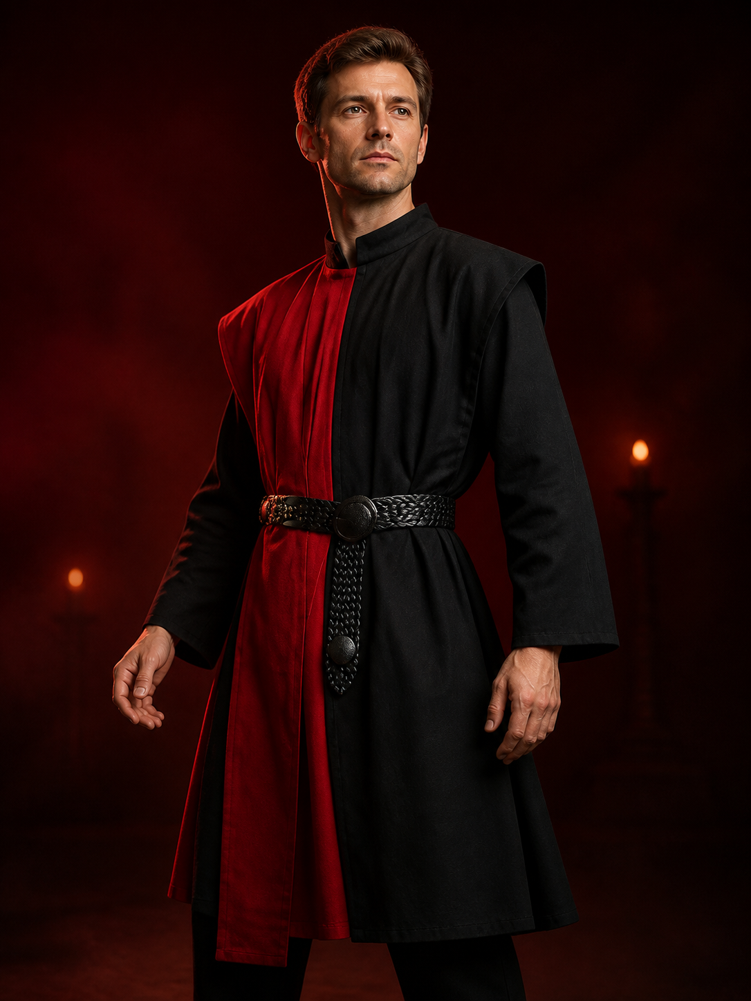 Medieval Renaissance-Style Tabard for Cosplay side view