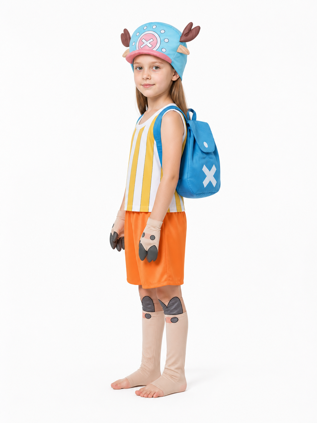 Chopper Cosplay Costume, 6-Piece Set side view