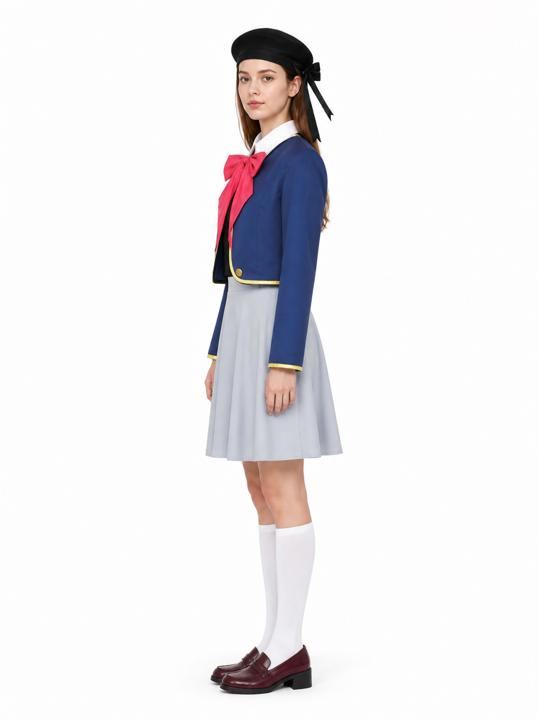 Ai Hoshino B-Komachi Cosplay Costume with Skirt side view