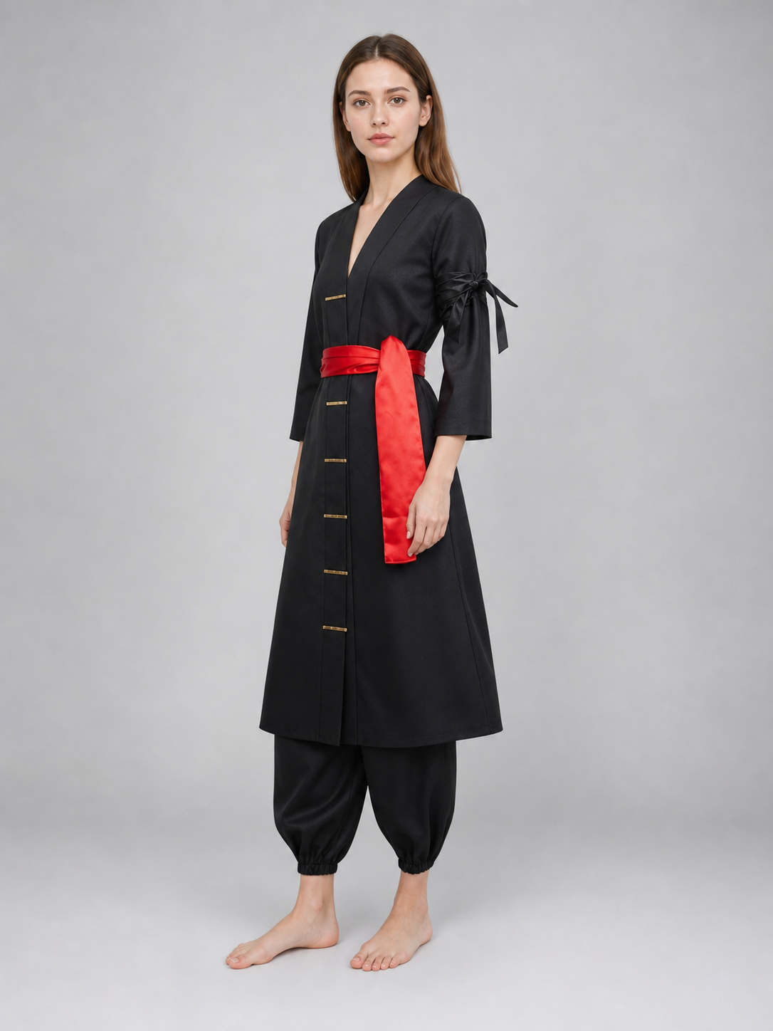 Zoro Cosplay Costume from One Piece: Robe, Pants, Belt