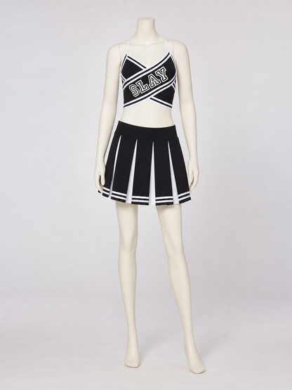 Cheerleading-Style Performance Costume, Top and Skirt
