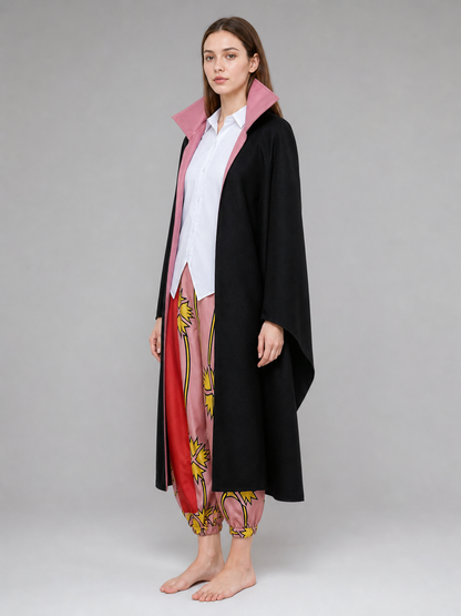 Shanks One Piece Cosplay Costume with Cloak and Pants