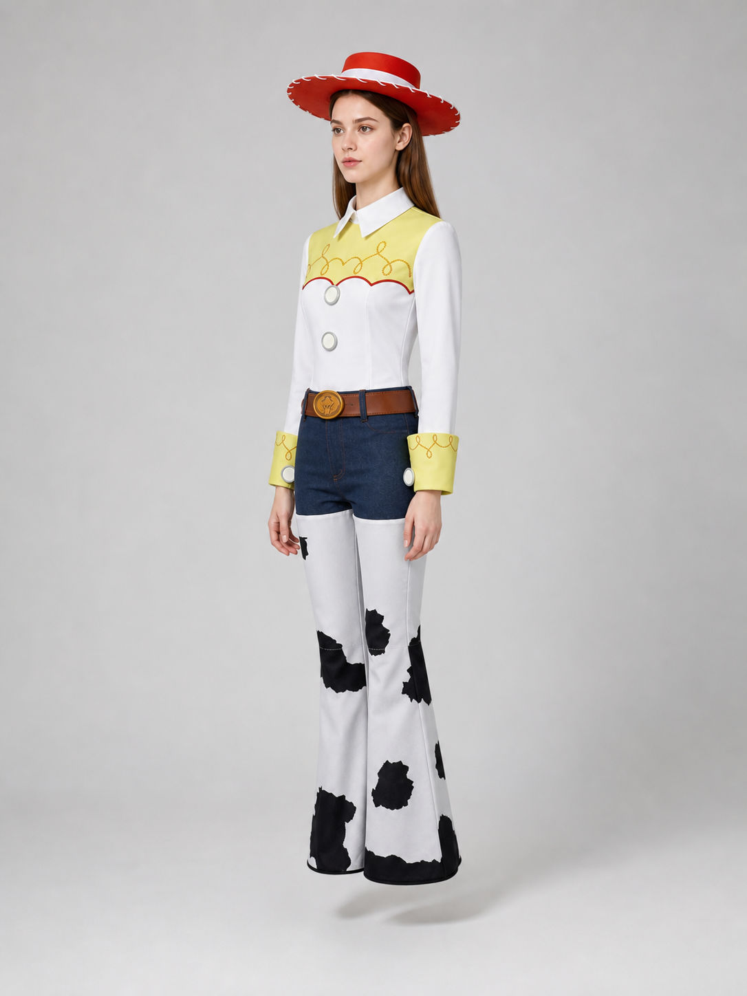 Woody and Bo Peep Cowboy-Style Cosplay Costume
