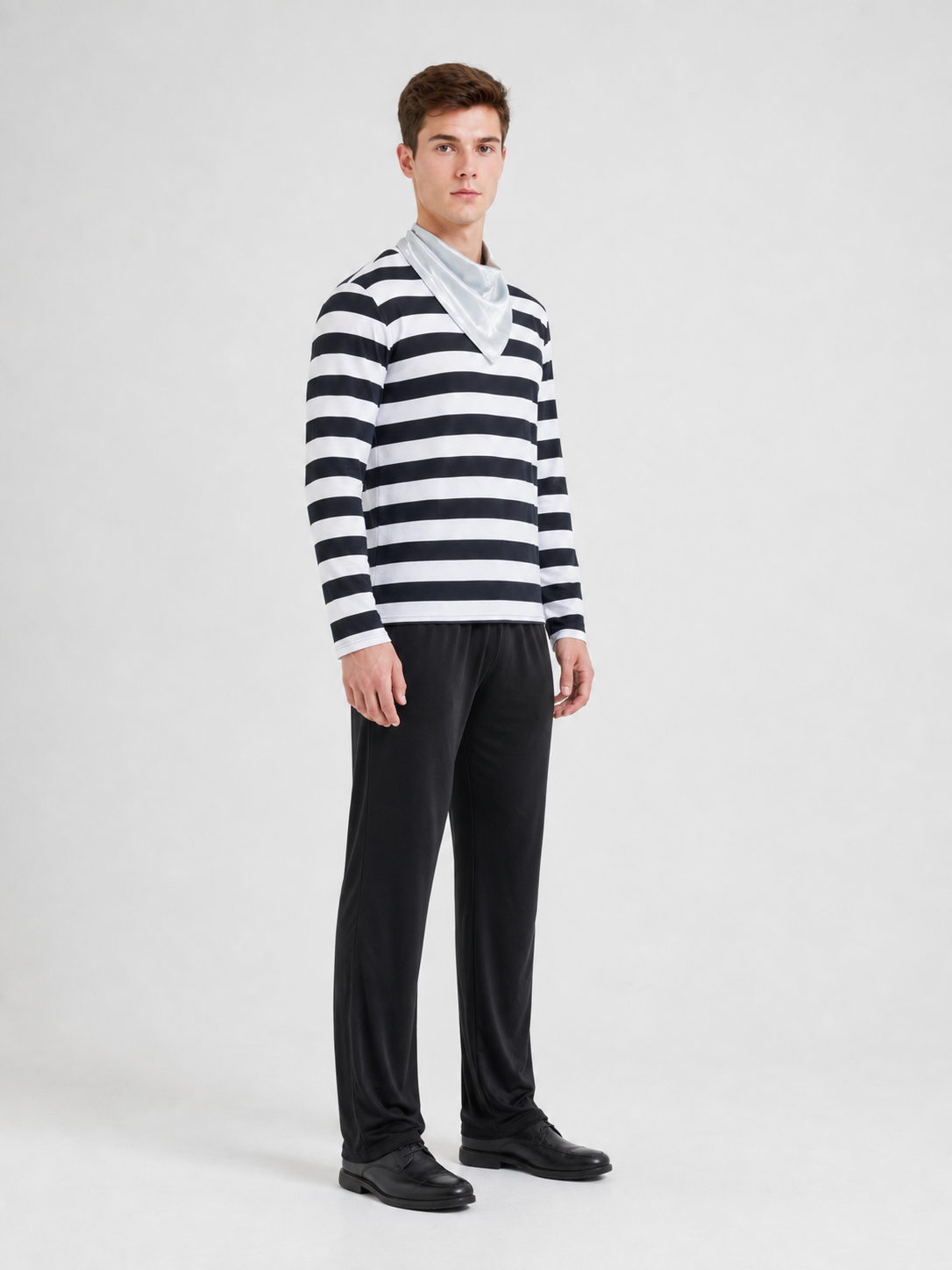 Striped Robber Costume for Cosplay