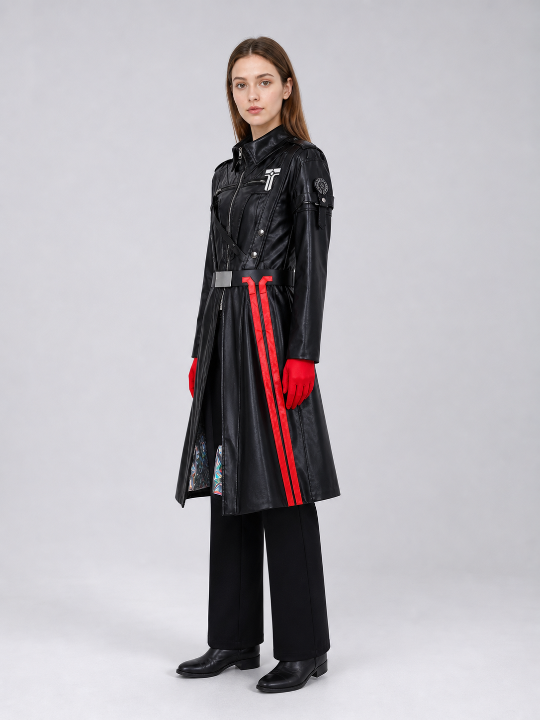 Gehros Cosplay Costume: Long Coat, Pants