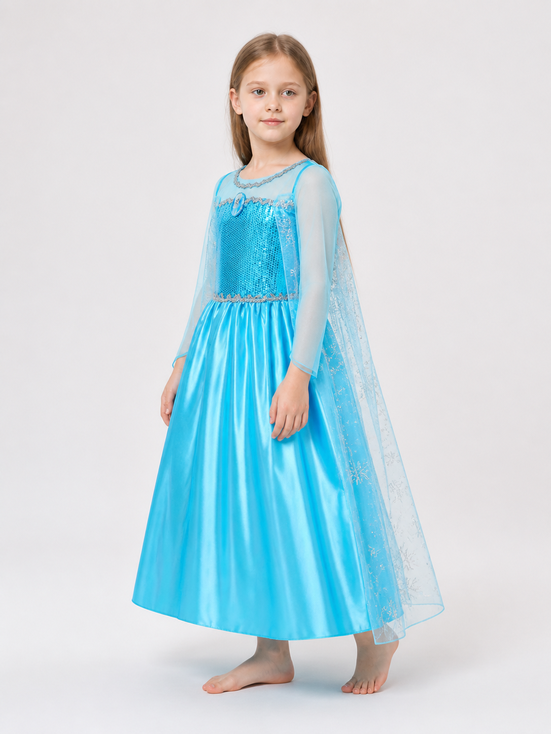 Blue Princess Costume for Halloween and Cosplay