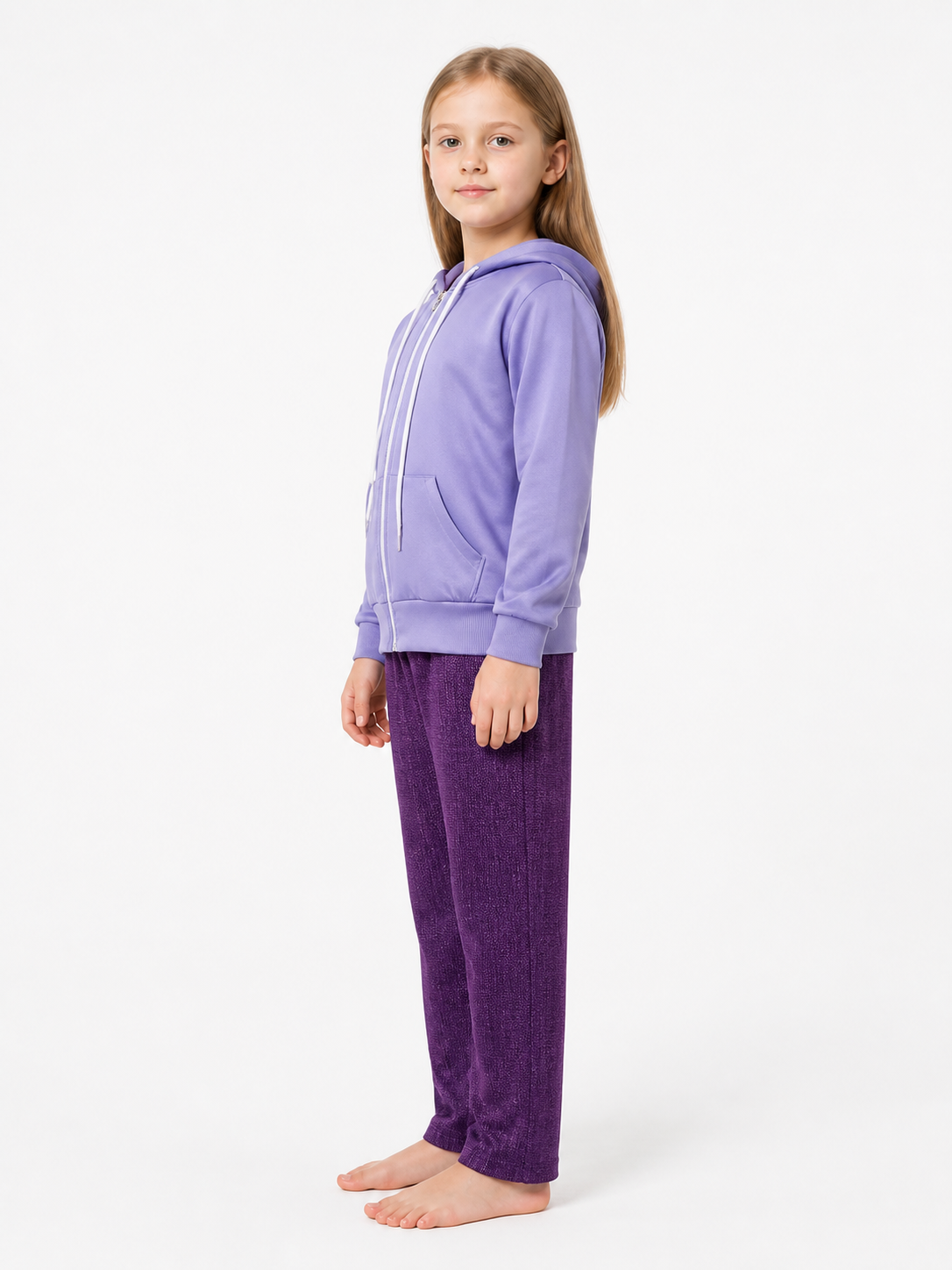 Joy Costume from Inside Out 2: Jacket and Pants side view