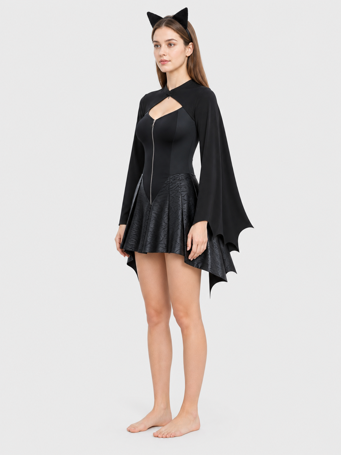 Bat Costume with Wings and Ears