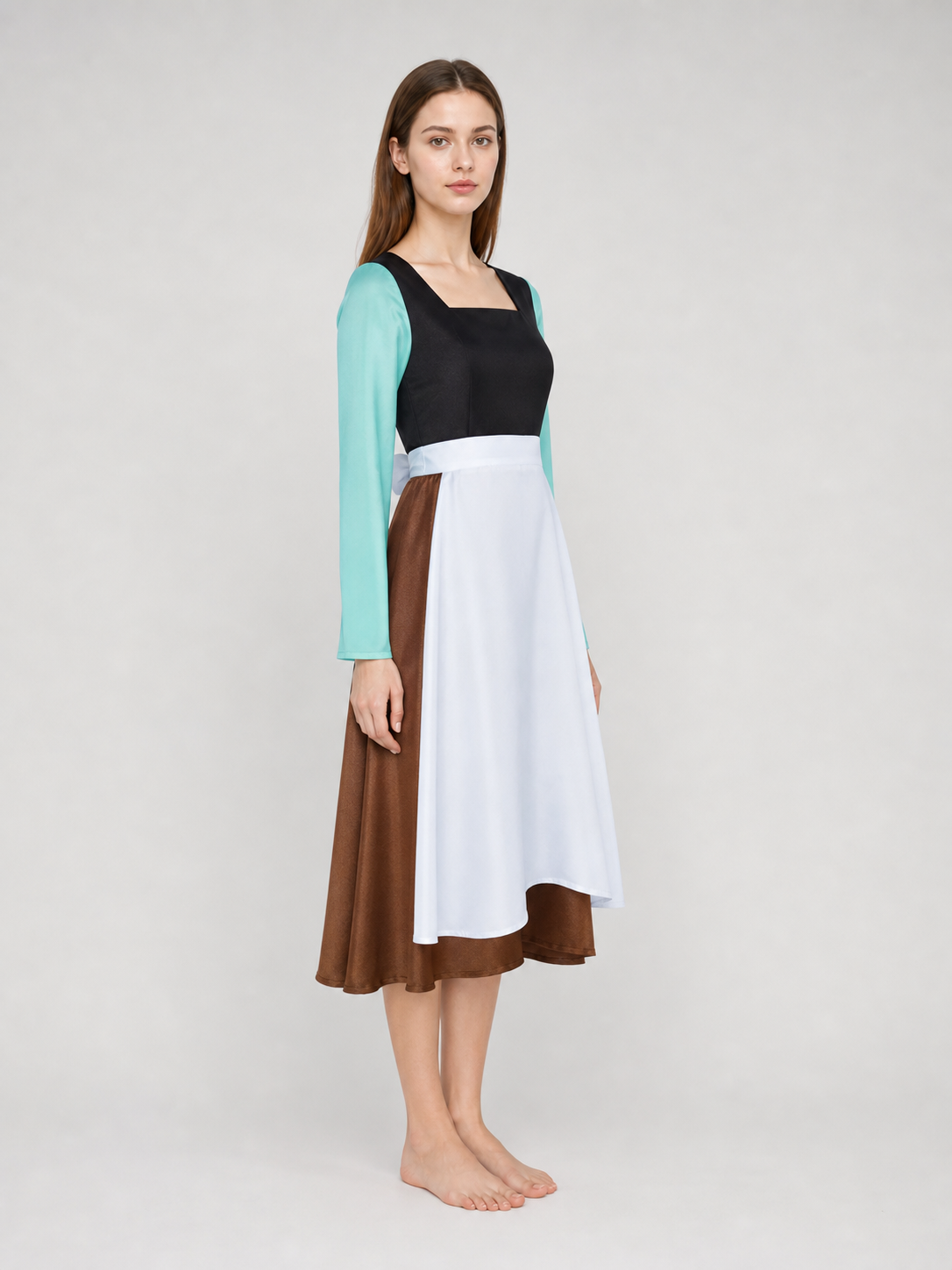 Cinderella Cosplay Dress with Apron
