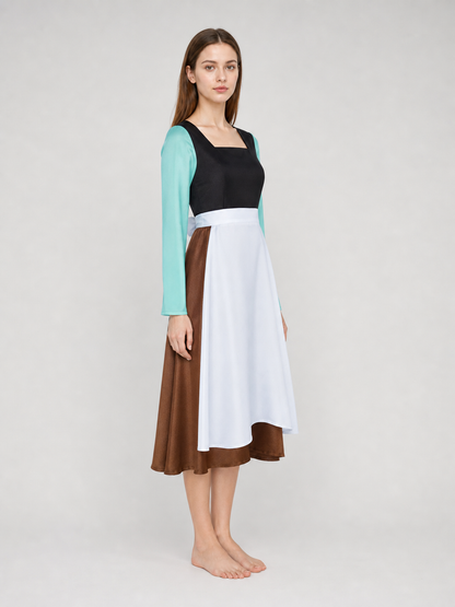 Cinderella Cosplay Dress with Apron