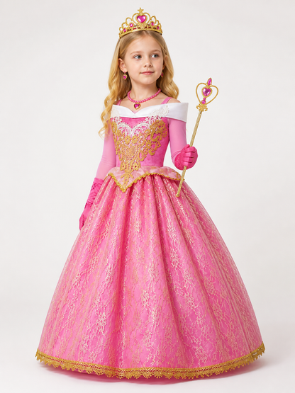 Princess Costume for Halloween and Cosplay side view