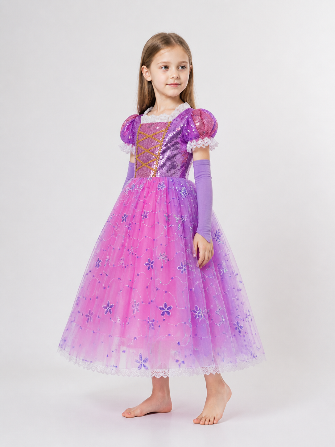 Purple and Pink Princess Halloween Costume