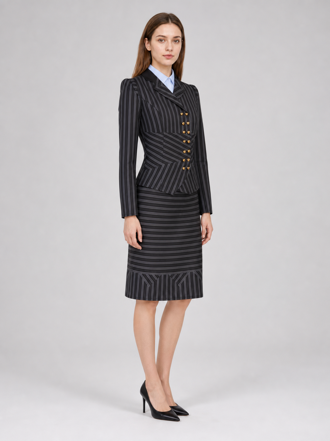 Elphaba Cosplay Costume: Jacket, Skirt, and Shirt