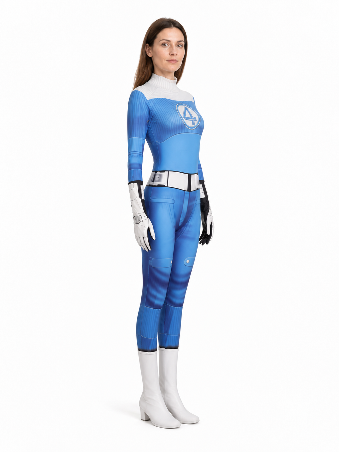Fantastic Four Cosplay and Halloween Jumpsuit side view