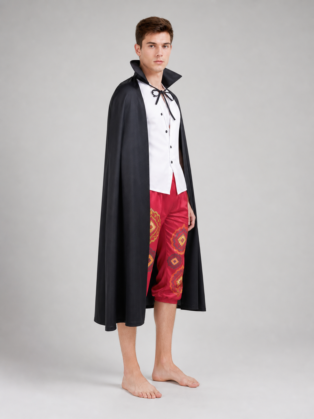 Pirate Cosplay Costume: Cape, Vest, and Pants