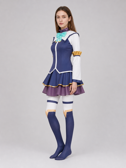 Star Wars-inspired cosplay costume with accessories