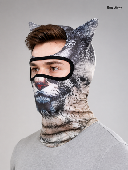 Halloween Carnival Cat Headwear with Ears side view