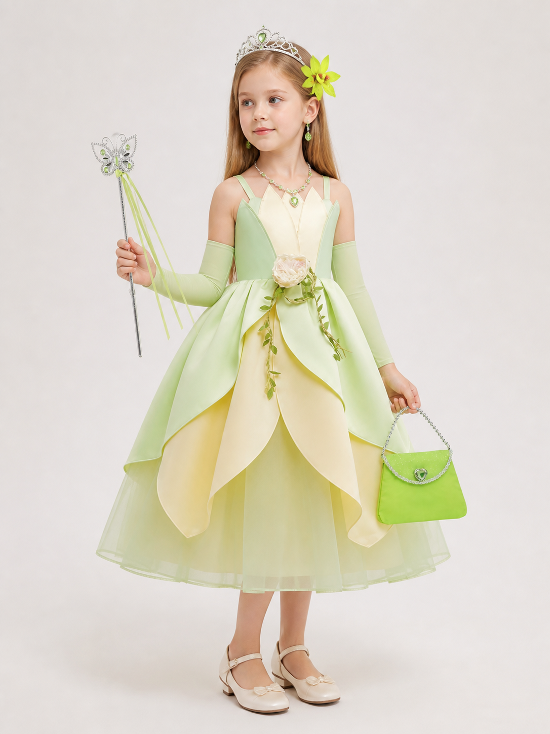 Princess Costume for Halloween and Cosplay side view