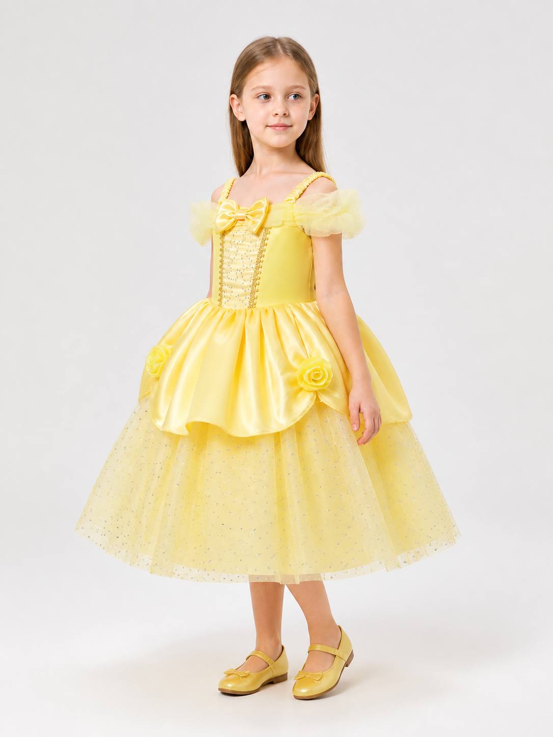 Yellow Princess Costume for Halloween