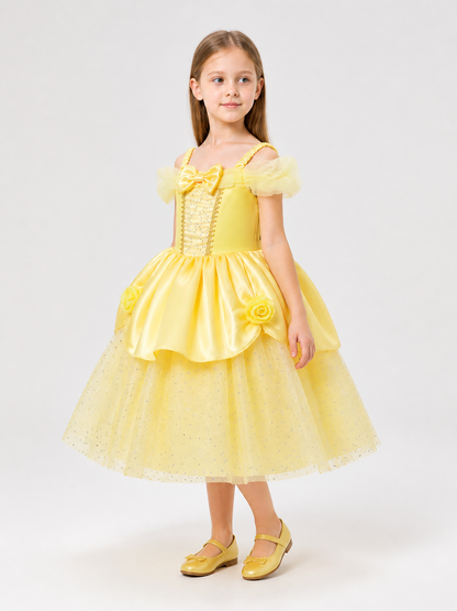 Yellow Princess Costume for Halloween