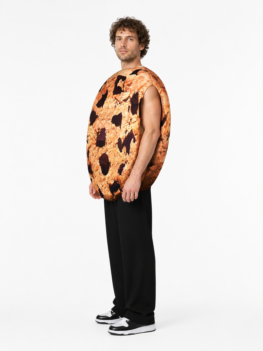 Chocolate Chip Cookie Costume side view