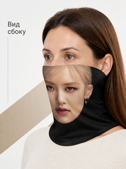 Realistic Carnival Mask for Halloween and Cosplay side view