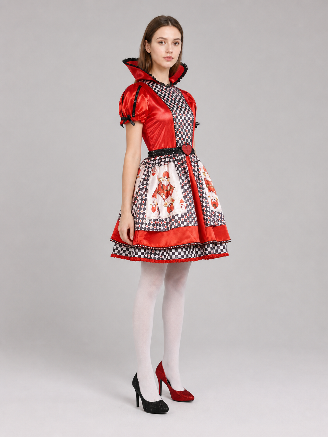 Theatrical Dress in a Card Suit Style