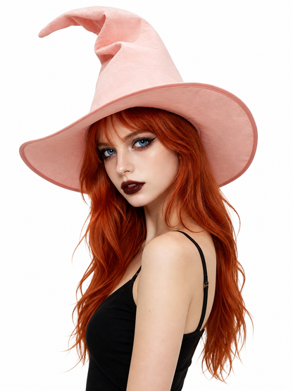 Light Pink Witch Costume Hat