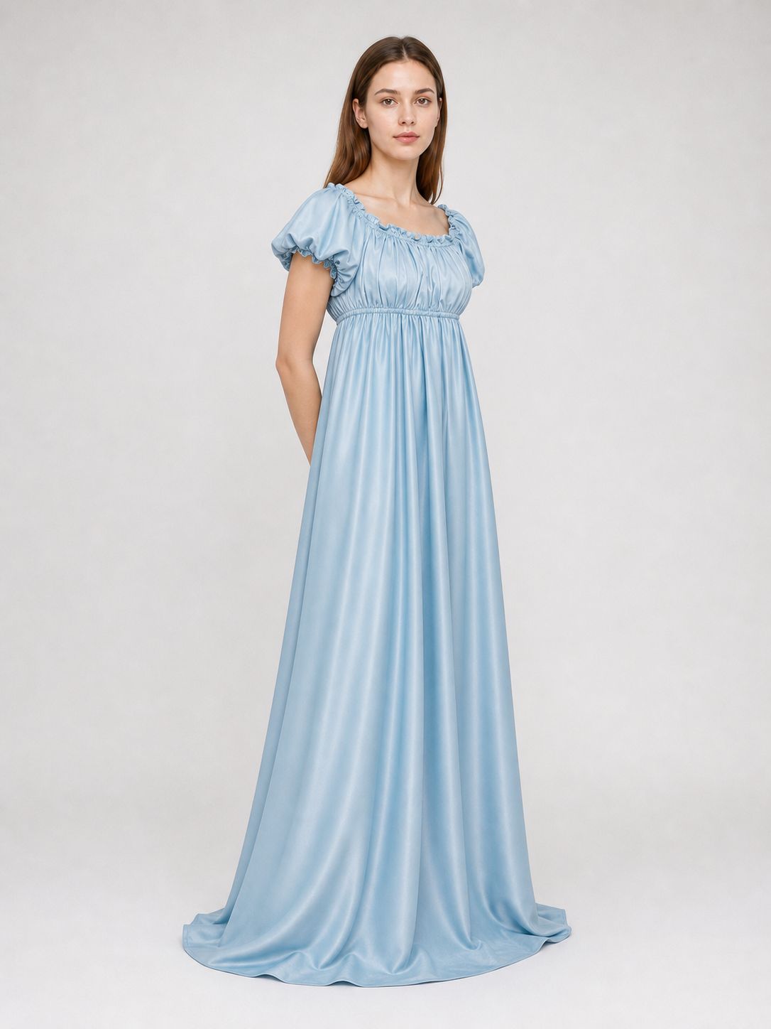 Bridgerton-Style Retro Dress for Balls, Cosplay, and Stage Performances
