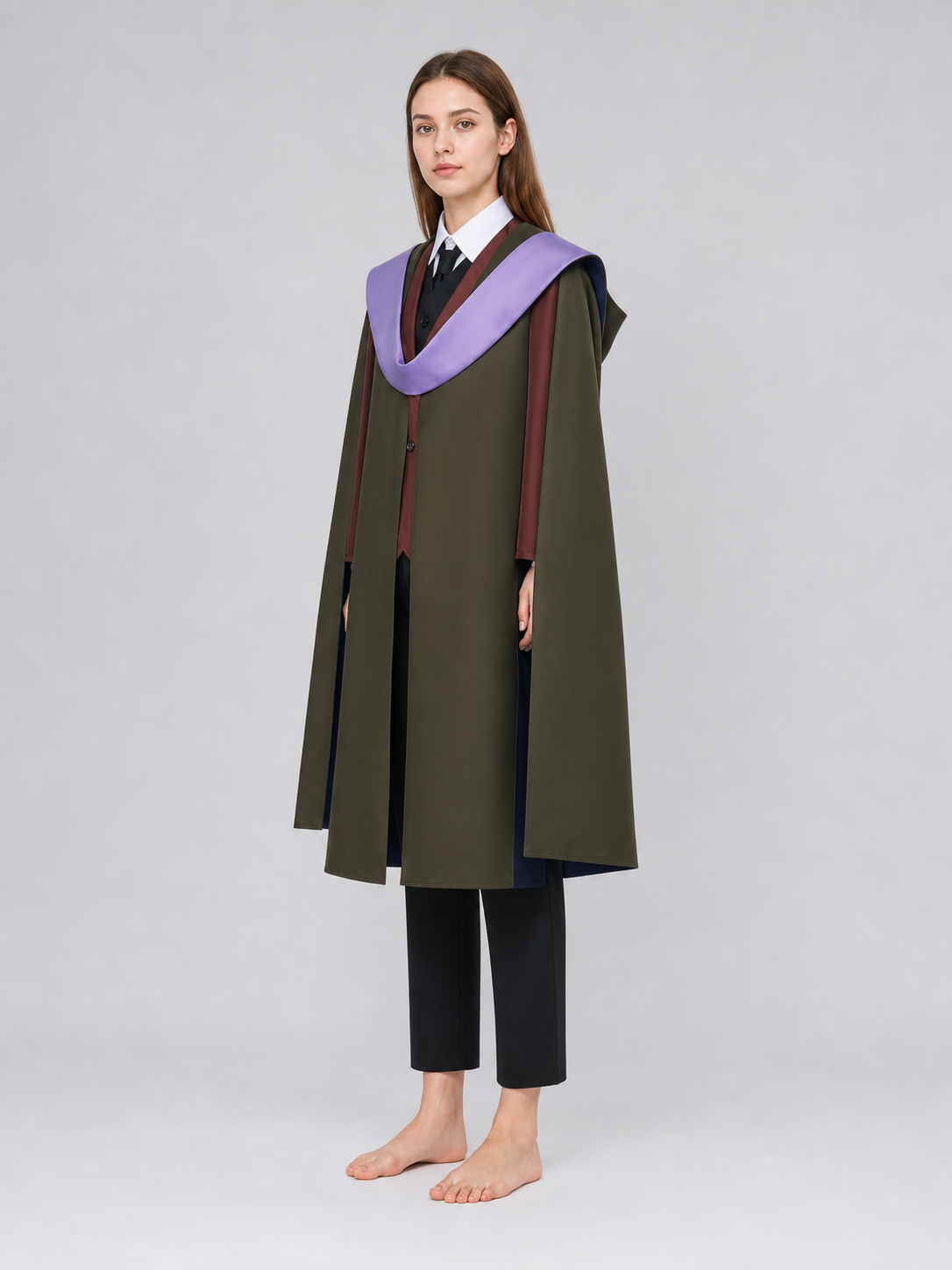 Quirrell Cosplay Costume from Harry Potter, Robe
