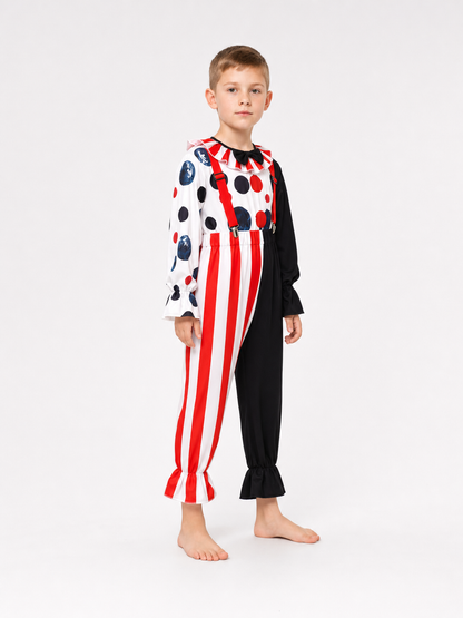Clown Costume with Pants and Hat