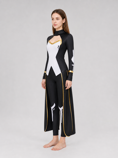 Storm Cosplay Costume, Black and White Set