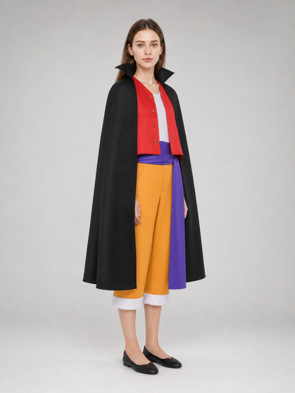 Luffy Cosplay Set from Wano with Cape