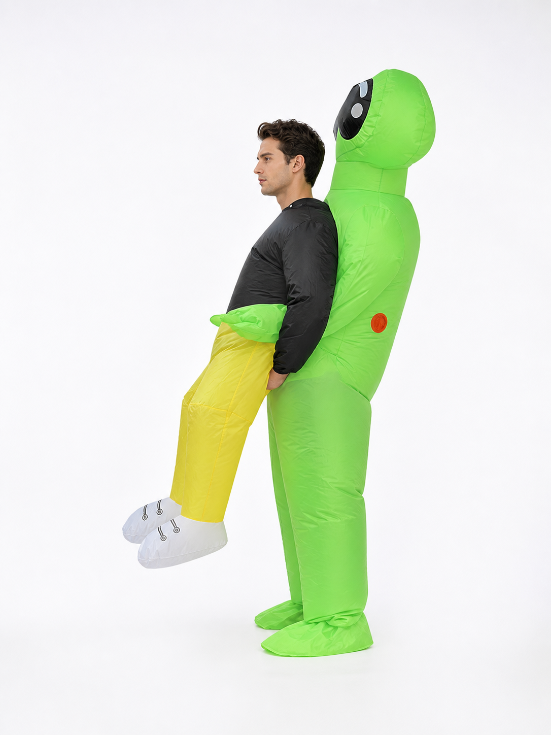 Inflatable Alien Costume for Halloween side view