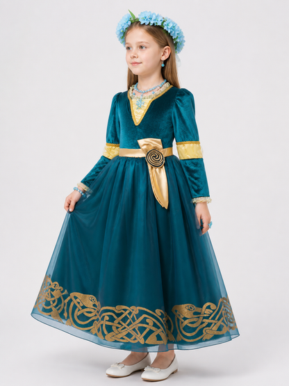Princess Costume for Halloween and Cosplay side view