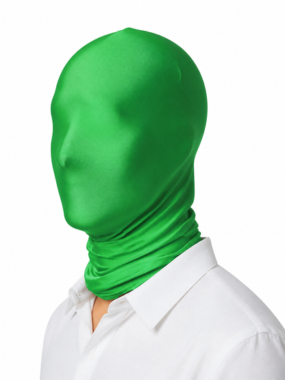 Green Carnival Masquerade Mask