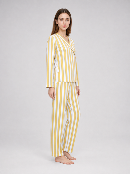 Sanji Cosplay Costume from One Piece — Striped Jacket