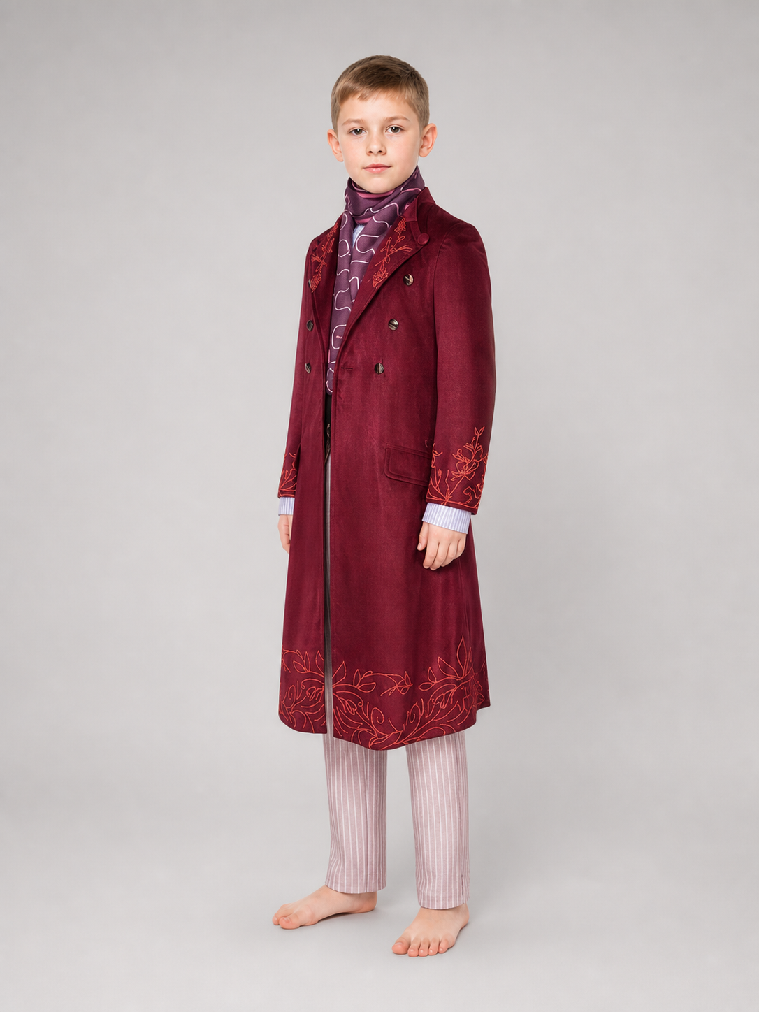Willy Wonka Cosplay Costume from Charlie and the Chocolate Factory