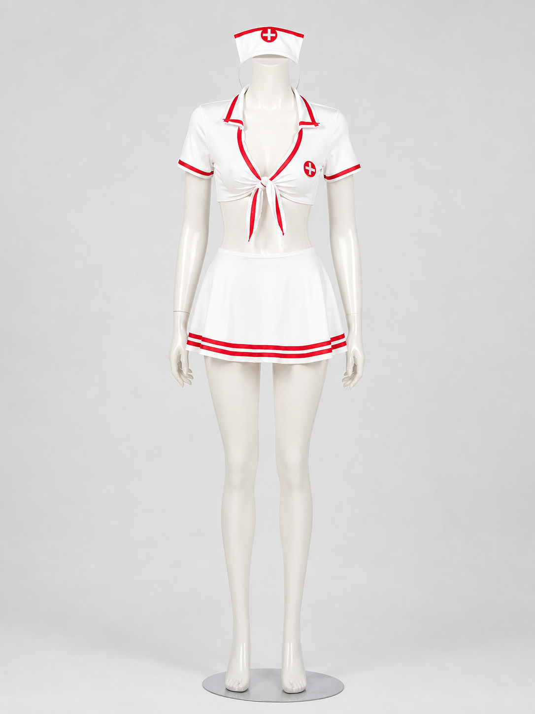 Medical Cosplay Costume with Red Crosses