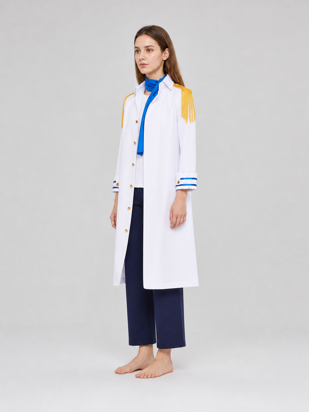 Koby Cosplay Costume from One Piece, Uniform Set