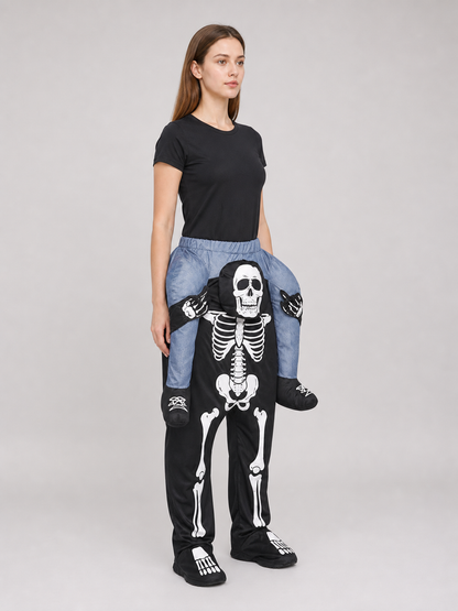 Halloween Skeleton Illusion Costume