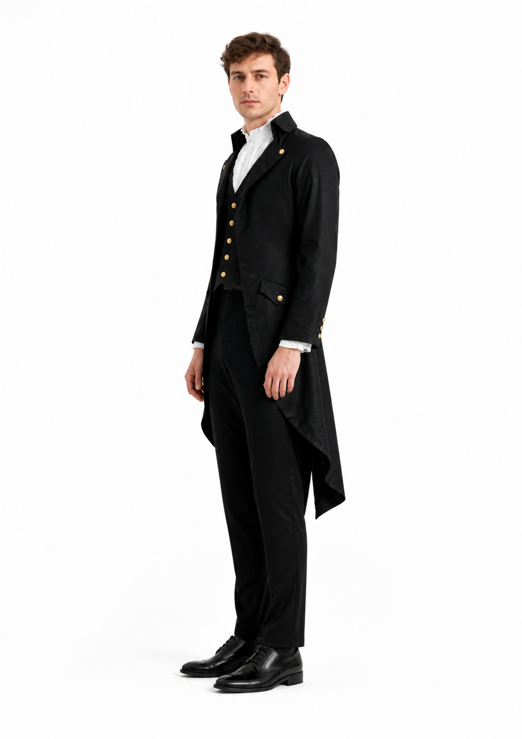 Men's Long Medieval-Style Tailcoat