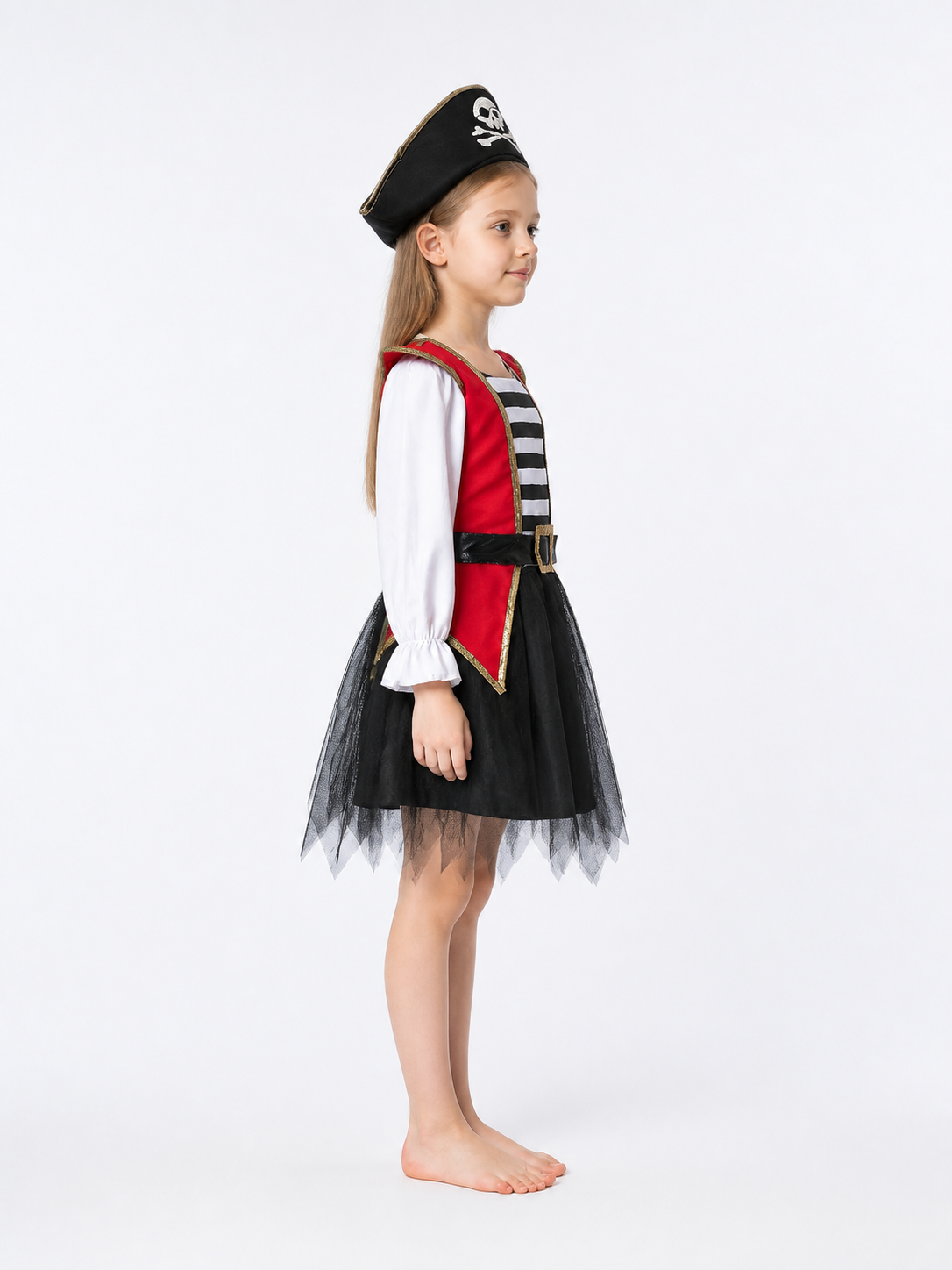 Pirate Costume for Halloween Cosplay and Masquerade side view