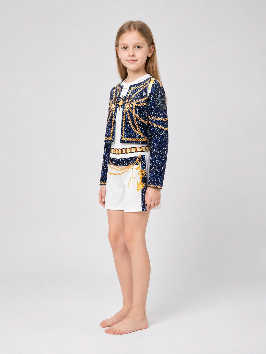 K-POP Cosplay Costume, 3 Pieces, Stage Performance