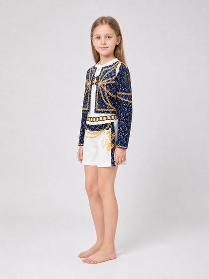 K-POP Cosplay Costume, 3 Pieces, Stage Performance