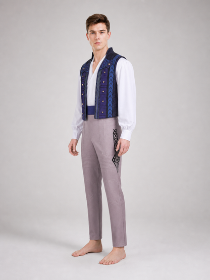 Fiyero "Wicked" Cosplay Costume: Vest, Shirt, Pants