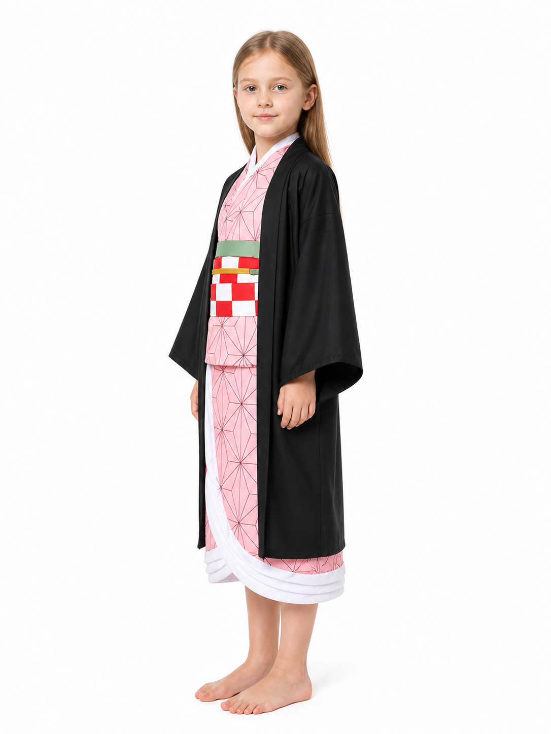 Nezuko Costume from the Demon Slayer Anime side view