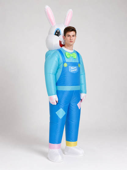 Inflatable Rabbit Figure for Easter Decor